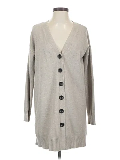 Pre-owned Unbranded Cardigan Sweater In Gray