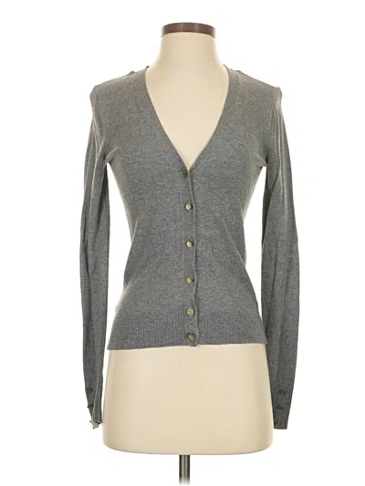 Pre-owned Unbranded Cardigan Sweater In Gray