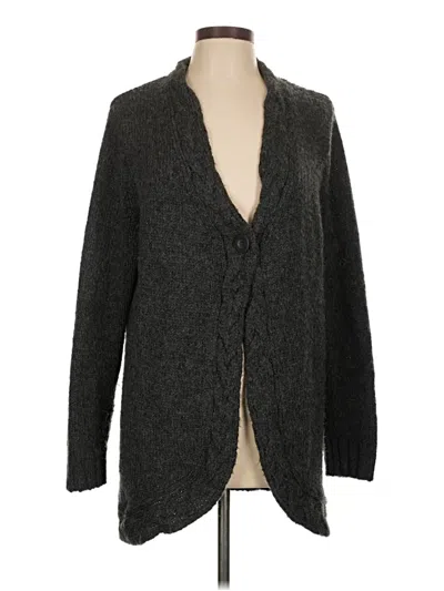 Pre-owned Unbranded Cardigan Sweater In Gray