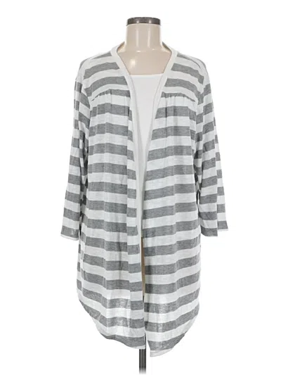 Pre-owned Unbranded Cardigan Sweater In Gray