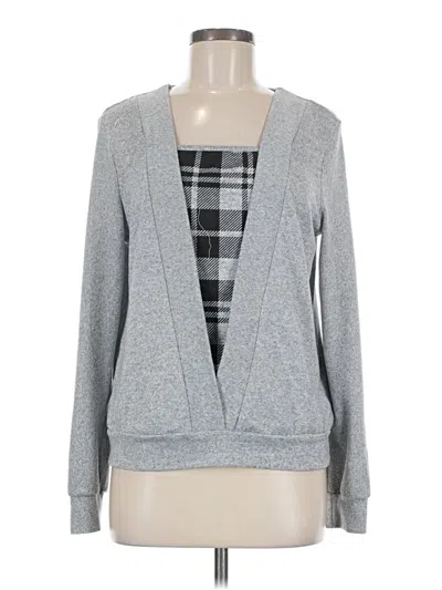 Pre-owned Unbranded Cardigan Sweater In Gray