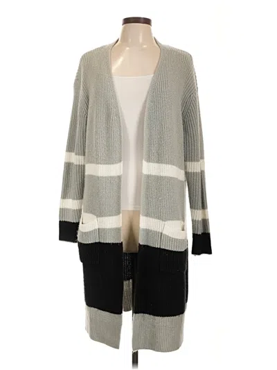 Pre-owned Unbranded Cardigan Sweater In Gray