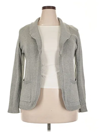 Pre-owned Unbranded Cardigan Sweater In Gray