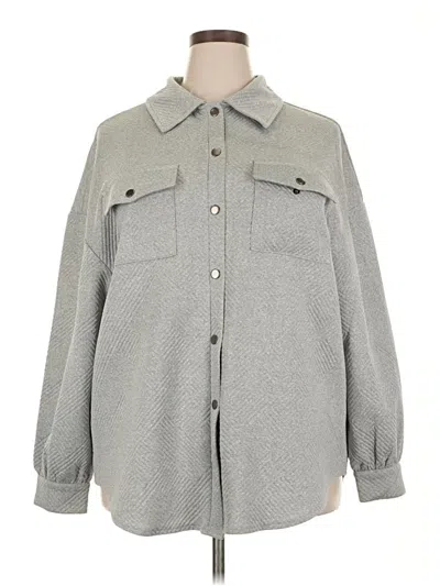 Pre-owned Unbranded Cardigan Sweater In Gray