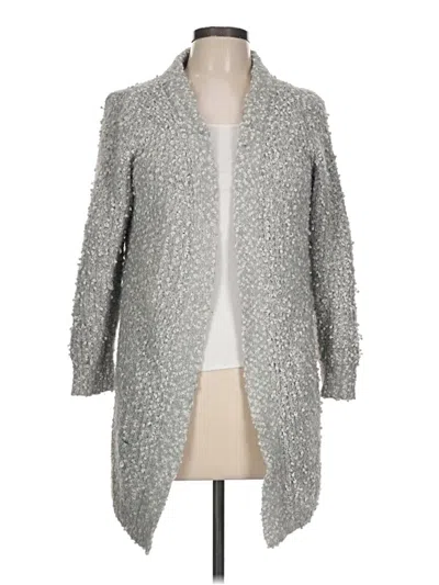 Pre-owned Unbranded Cardigan Sweater In Gray