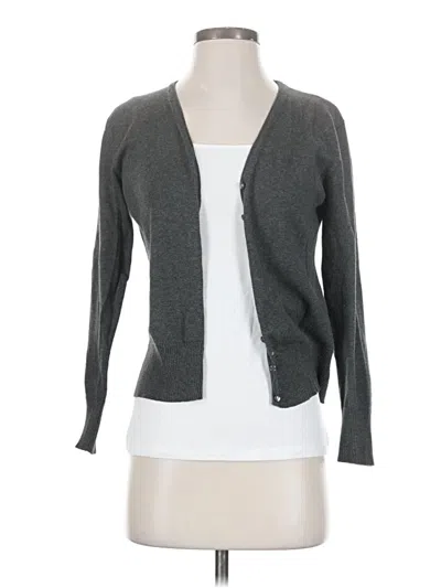 Pre-owned Unbranded Cardigan Sweater In Gray