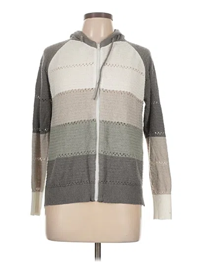 Pre-owned Unbranded Cardigan Sweater In Gray