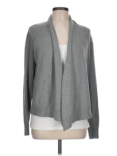 Pre-owned Unbranded Cardigan Sweater In Gray