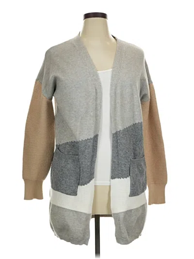 Pre-owned Unbranded Cardigan Sweater In Gray