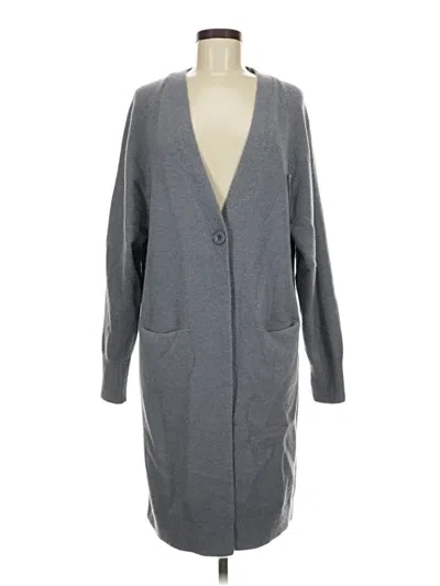 Pre-owned Unbranded Cardigan Sweater In Gray