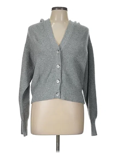 Pre-owned Unbranded Cardigan Sweater In Gray