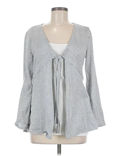 Pre-owned Unbranded Cardigan Sweater In Gray