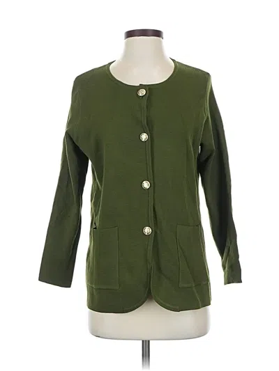 Pre-owned Unbranded Cardigan Sweater In Green
