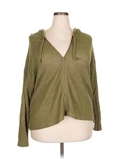 Pre-owned Unbranded Cardigan Sweater In Green