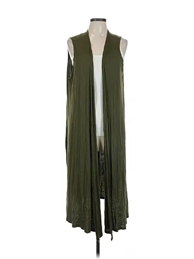 Pre-owned Unbranded Cardigan Sweater In Green