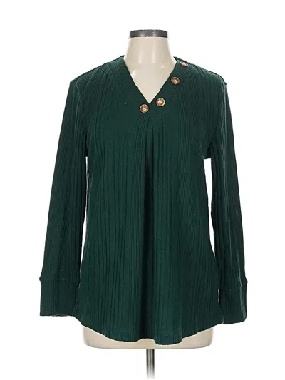 Pre-owned Unbranded Cardigan Sweater In Green