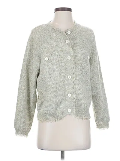 Pre-owned Unbranded Cardigan Sweater In Green