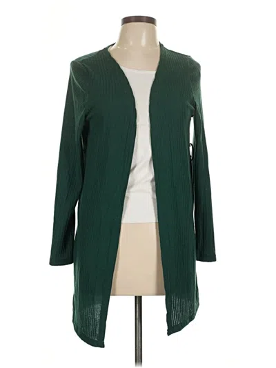 Pre-owned Unbranded Cardigan Sweater In Green