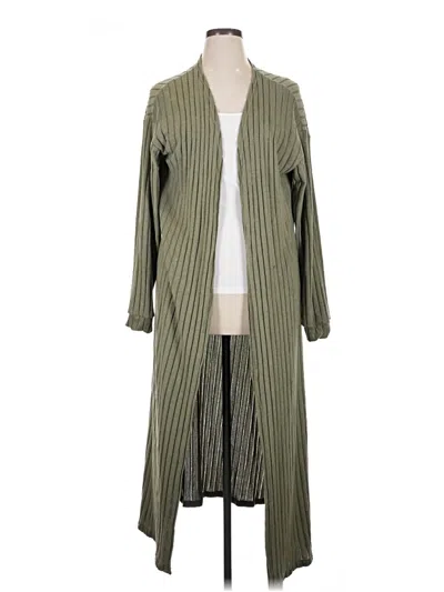 Pre-owned Unbranded Cardigan Sweater In Green