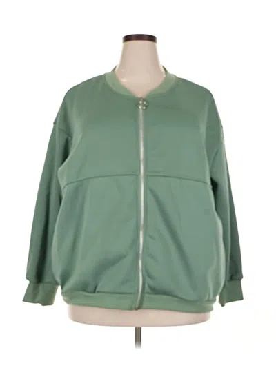 Pre-owned Unbranded Cardigan Sweater In Green