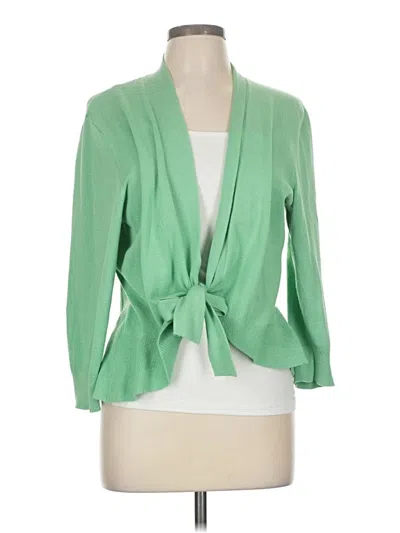 Pre-owned Unbranded Cardigan Sweater In Green