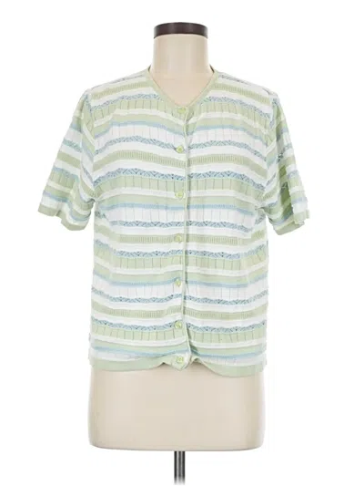 Pre-owned Unbranded Cardigan Sweater In Green