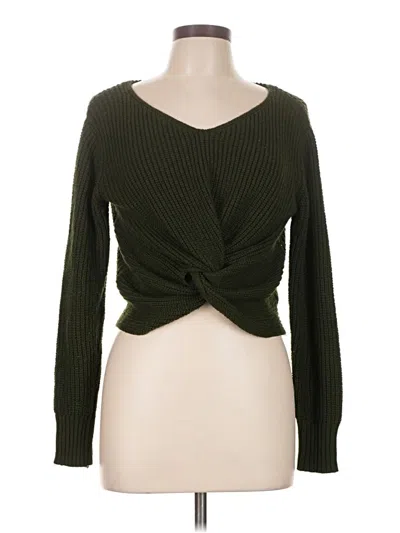 Pre-owned Unbranded Cardigan Sweater In Green