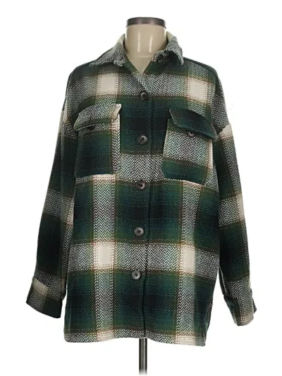 Pre-owned Unbranded Cardigan Sweater In Green