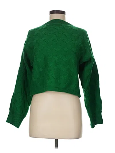 Pre-owned Unbranded Cardigan Sweater In Green