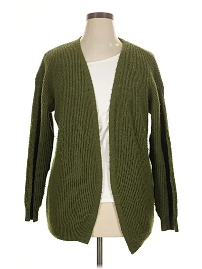 Pre-owned Unbranded Cardigan Sweater In Green