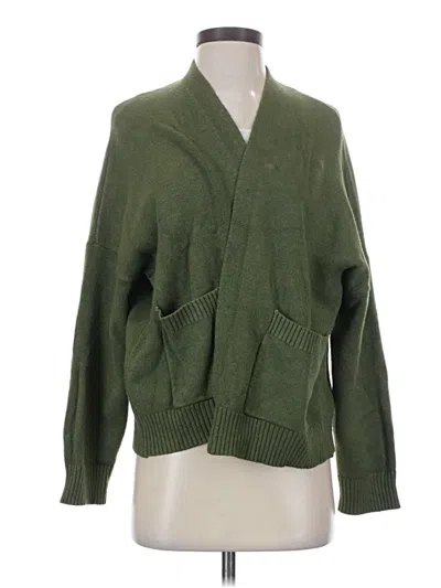 Pre-owned Unbranded Cardigan Sweater In Green