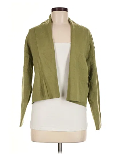 Pre-owned Unbranded Cardigan Sweater In Green