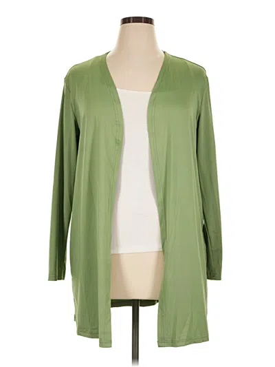 Pre-owned Unbranded Cardigan Sweater In Green