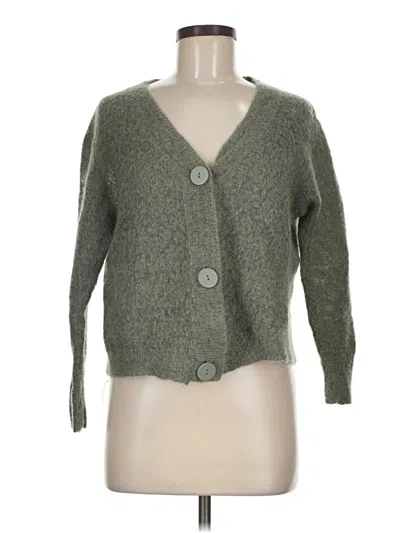 Pre-owned Unbranded Cardigan Sweater In Green