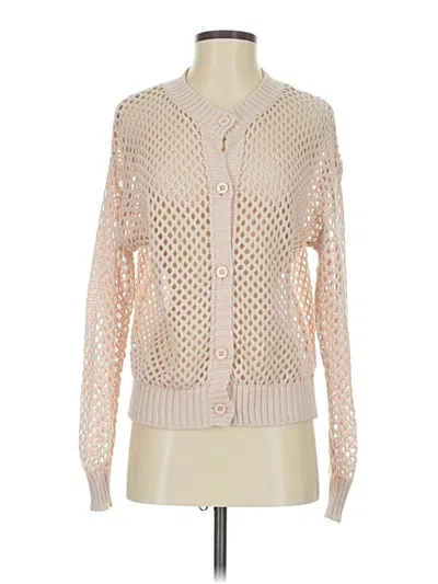 Pre-owned Unbranded Cardigan Sweater In Ivory
