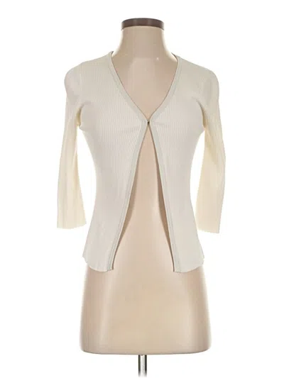 Pre-owned Unbranded Cardigan Sweater In Ivory