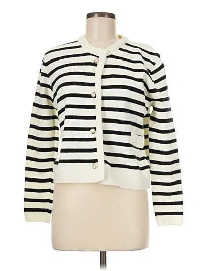 Pre-owned Unbranded Cardigan Sweater In Ivory