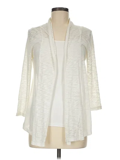 Pre-owned Unbranded Cardigan Sweater In Ivory