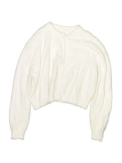 Pre-owned Unbranded Kids' Cardigan Sweater In Ivory