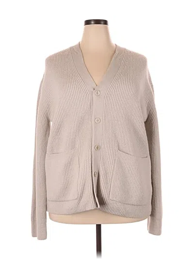 Pre-owned Unbranded Cardigan Sweater In Ivory
