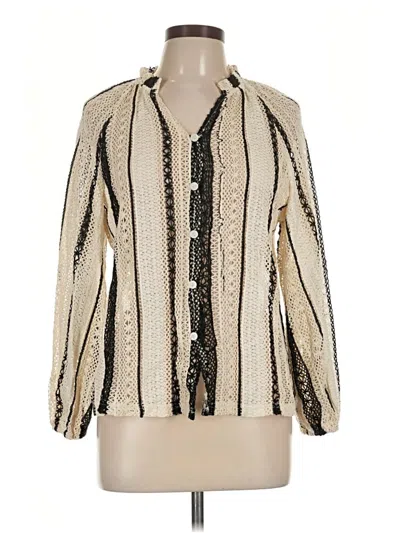 Pre-owned Unbranded Cardigan Sweater In Ivory