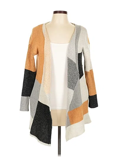 Pre-owned Unbranded Cardigan Sweater In Orange