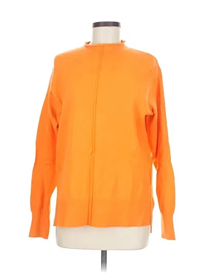 Pre-owned Unbranded Cardigan Sweater In Orange