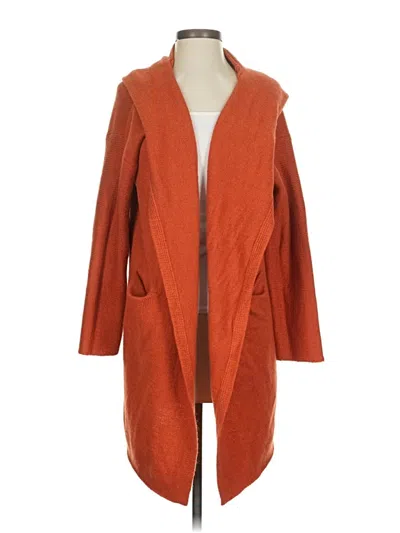 Pre-owned Unbranded Cardigan Sweater In Orange
