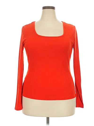 Pre-owned Unbranded Cardigan Sweater In Orange