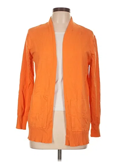 Pre-owned Unbranded Cardigan Sweater In Orange