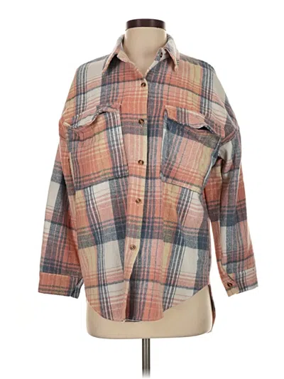 Pre-owned Unbranded Cardigan Sweater In Orange