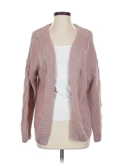 Pre-owned Unbranded Cardigan Sweater In Pink