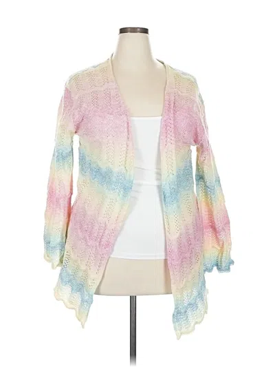 Pre-owned Unbranded Cardigan Sweater In Pink