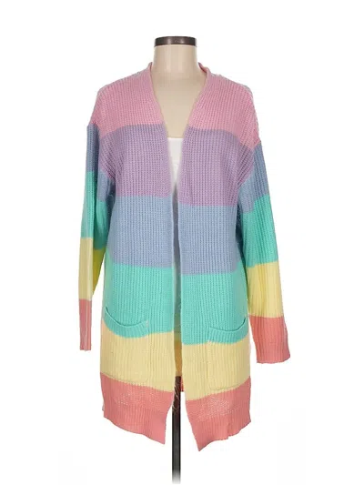 Pre-owned Unbranded Cardigan Sweater In Pink